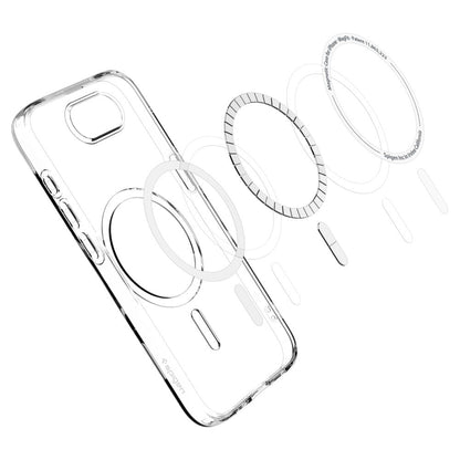 MagSafe Hülle für Apple iPhone 17e / 16e, Spigen, Liquid Crystal, Transparent