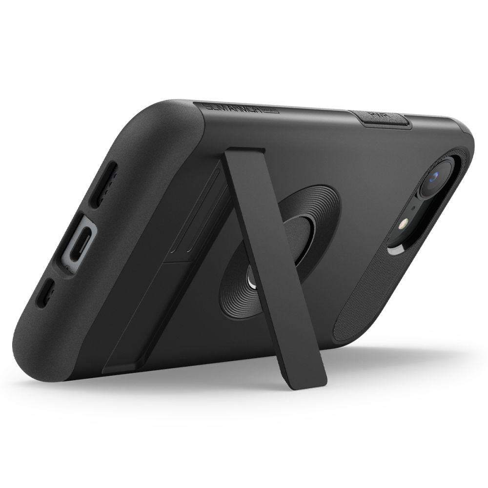 Custodia MagSafe per Apple iPhone 17e / 16e, Spigen, Slim Armor, Nera
