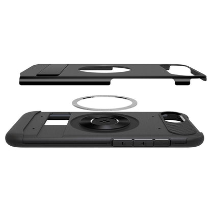 Custodia MagSafe per Apple iPhone 17e / 16e, Spigen, Slim Armor, Nera