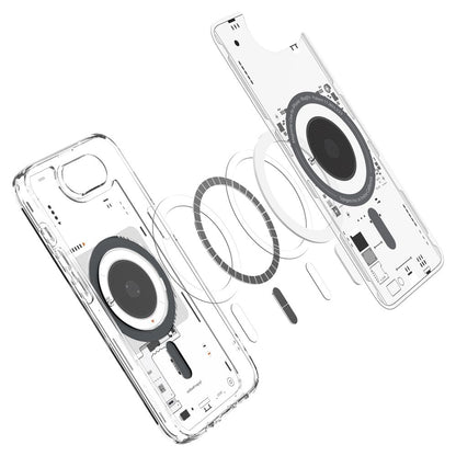 MagSafe Hülle für Apple iPhone 17e / 16e, Spigen, Ultra Hybrid Neo One, Transparent