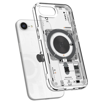 MagSafe Hülle für Apple iPhone 17e / 16e, Spigen, Ultra Hybrid Neo One, Transparent