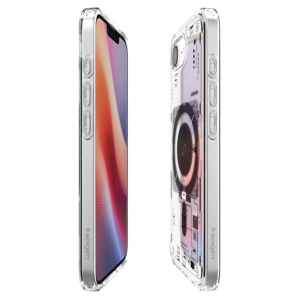 MagSafe Hülle für Apple iPhone 17e / 16e, Spigen, Ultra Hybrid Neo One, Transparent