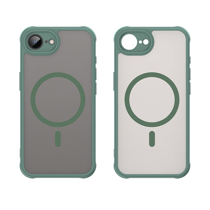 Coque MagSafe pour Apple iPhone 17e / 16e, Techsuit, HaloFrost II, Vert