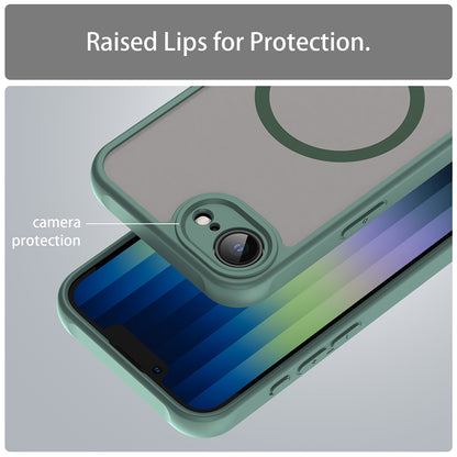 Coque MagSafe pour Apple iPhone 17e / 16e, Techsuit, HaloFrost II, Vert