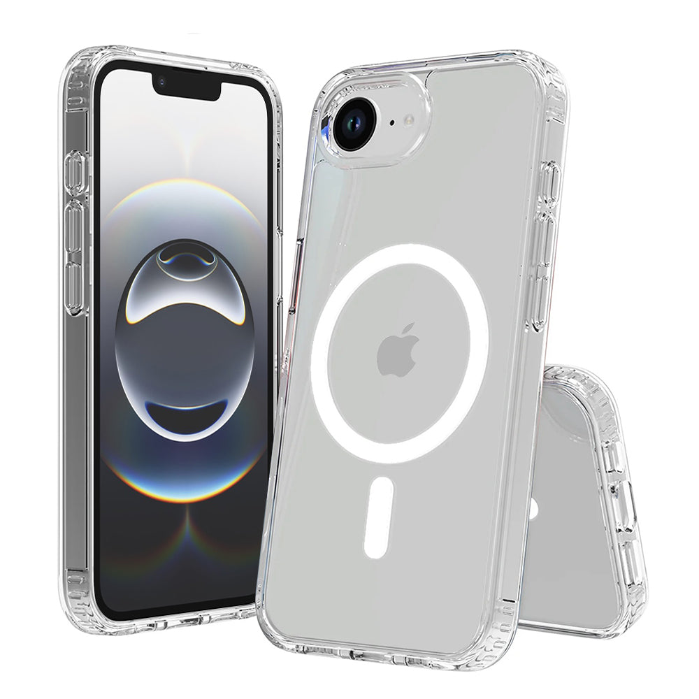 MagSafe-Hülle für Apple iPhone 17e / 16e, Techsuit, Pro, Transparent