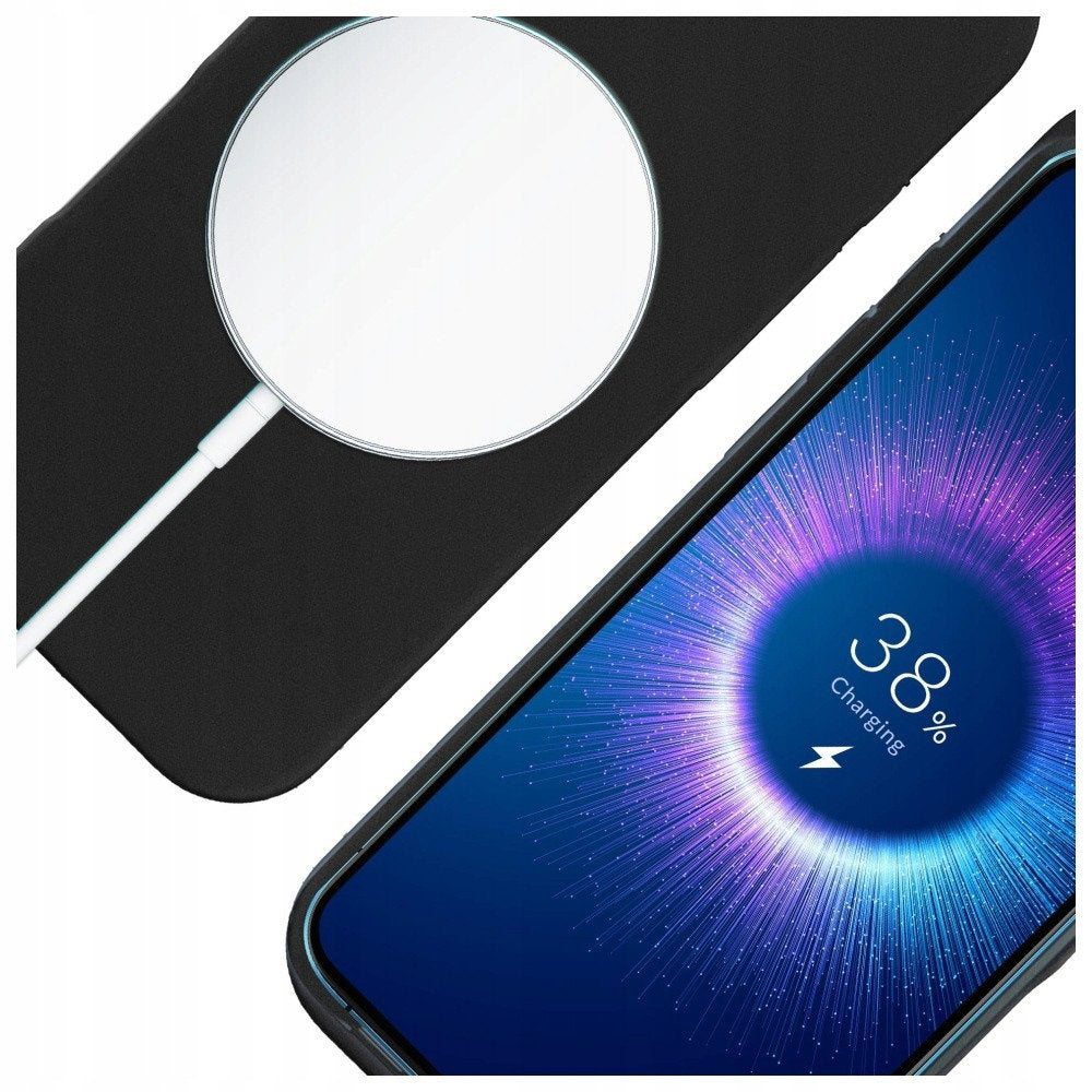 Custodia MagSafe per Apple iPhone 17, 3MK, Hardy, Nera