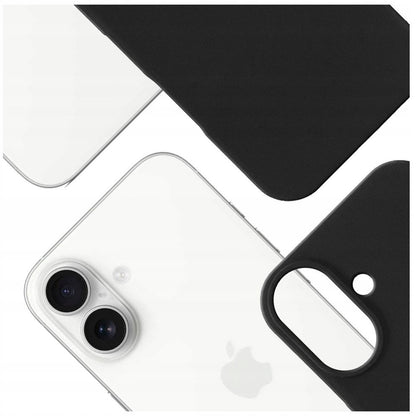 Custodia MagSafe per Apple iPhone 17, 3MK, Hardy, Nera