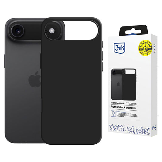 MagSafe Hülle für Apple iPhone 17 Air, 3MK, Hardy, Schwarz