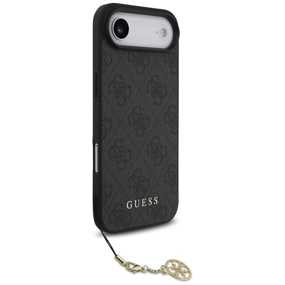 Étui MagSafe pour Apple iPhone 17 Air, Guess, 4G Charm Cradle, Noir