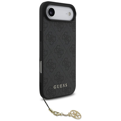 Étui MagSafe pour Apple iPhone 17 Air, Guess, 4G Charm Cradle, Noir