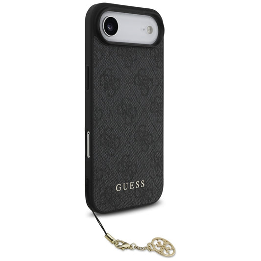 Étui MagSafe pour Apple iPhone 17 Air, Guess, 4G Charm Cradle, Noir