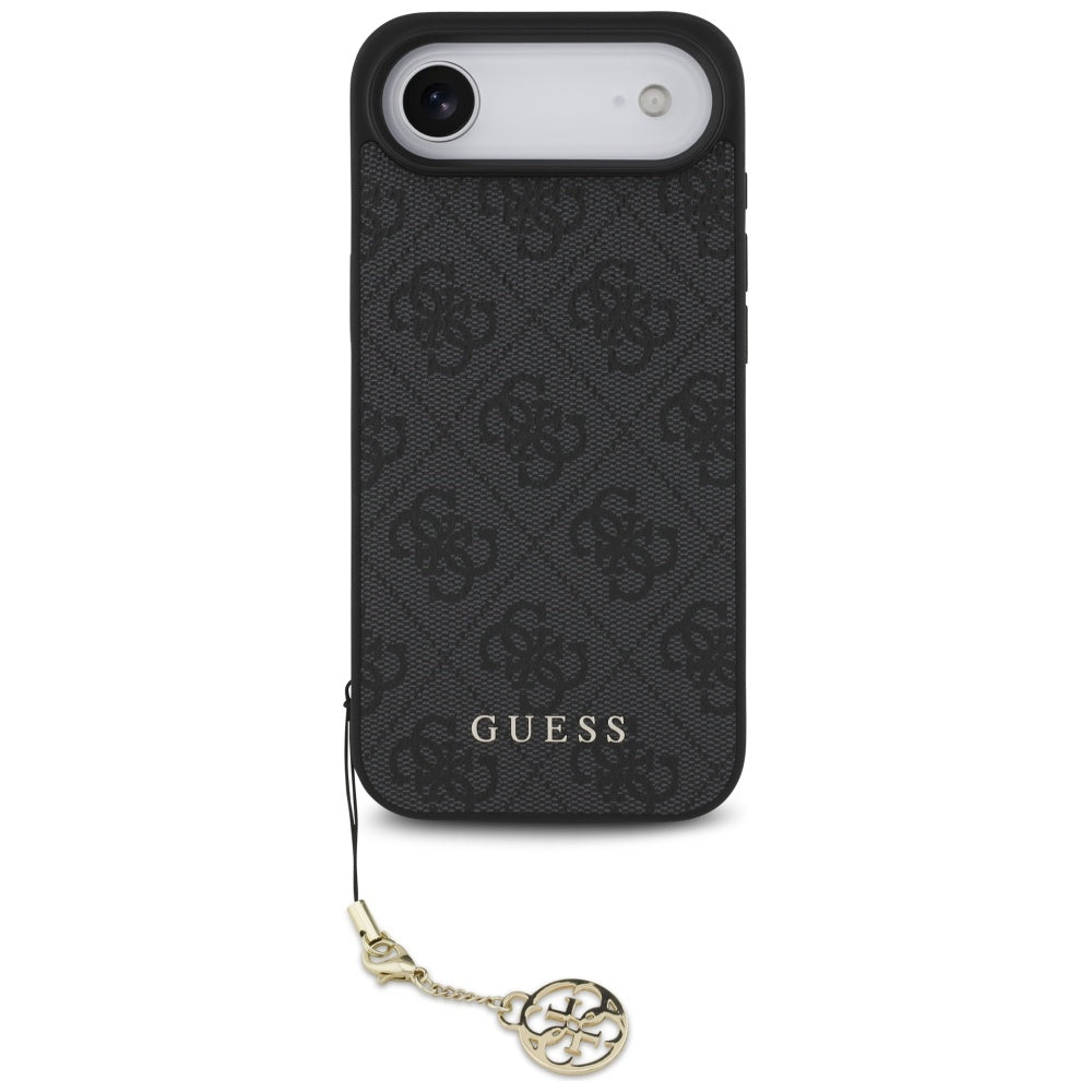 Étui MagSafe pour Apple iPhone 17 Air, Guess, 4G Charm Cradle, Noir