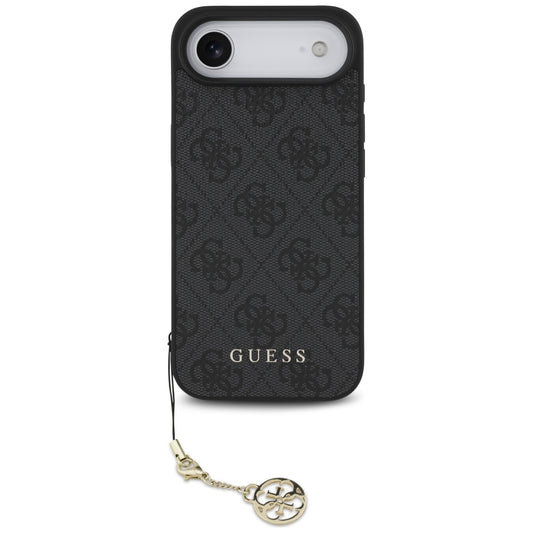 Étui MagSafe pour Apple iPhone 17 Air, Guess, 4G Charm Cradle, Noir