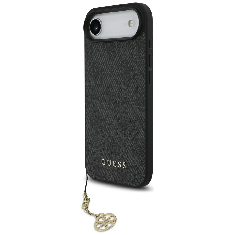 Étui MagSafe pour Apple iPhone 17 Air, Guess, 4G Charm Cradle, Noir