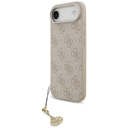 Étui MagSafe pour Apple iPhone 17 Air, Guess, 4G Charm Cradle, Rose