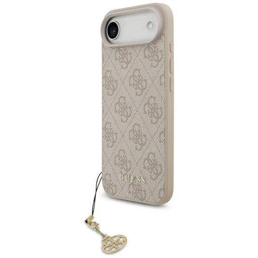 Étui MagSafe pour Apple iPhone 17 Air, Guess, 4G Charm Cradle, Rose