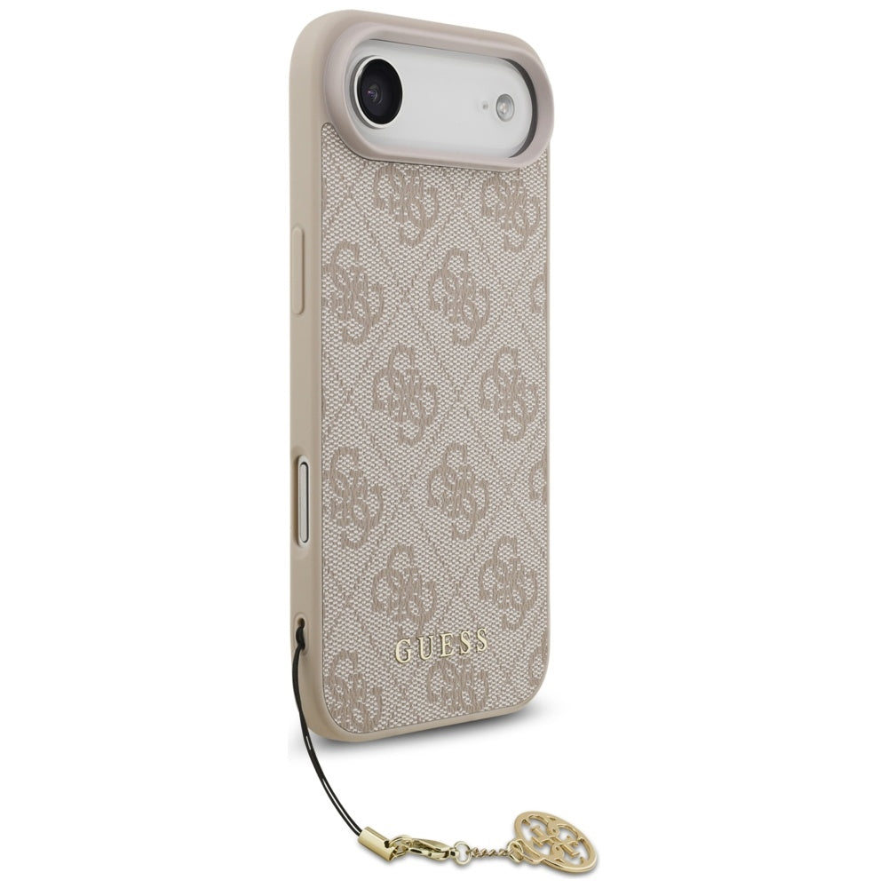 Étui MagSafe pour Apple iPhone 17 Air, Guess, 4G Charm Cradle, Rose