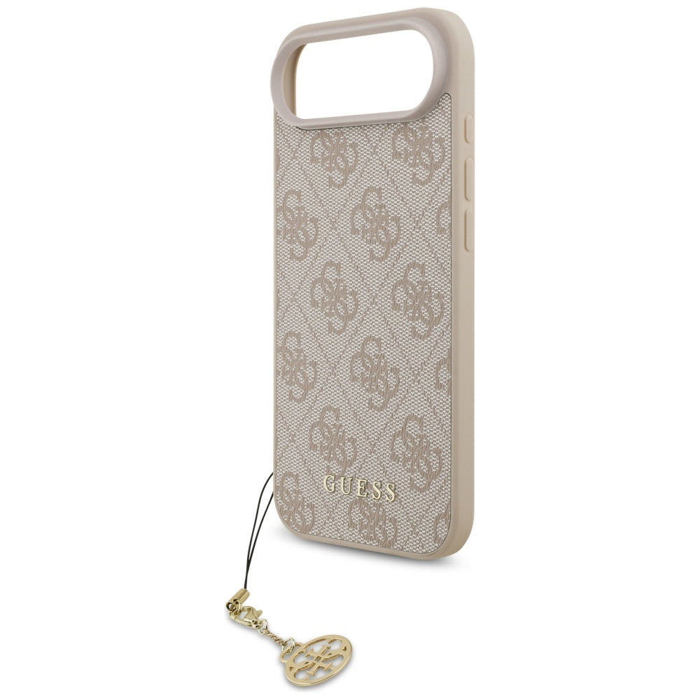 Étui MagSafe pour Apple iPhone 17 Air, Guess, 4G Charm Cradle, Rose