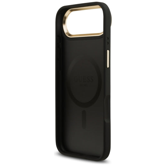 Custodia MagSafe per Apple iPhone 17 Air, Guess, 4G Classic, Nera