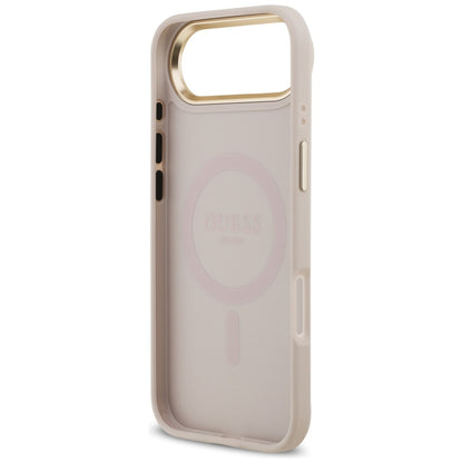 Custodia MagSafe per Apple iPhone 17 Air, Guess, 4G Classic, Rosa
