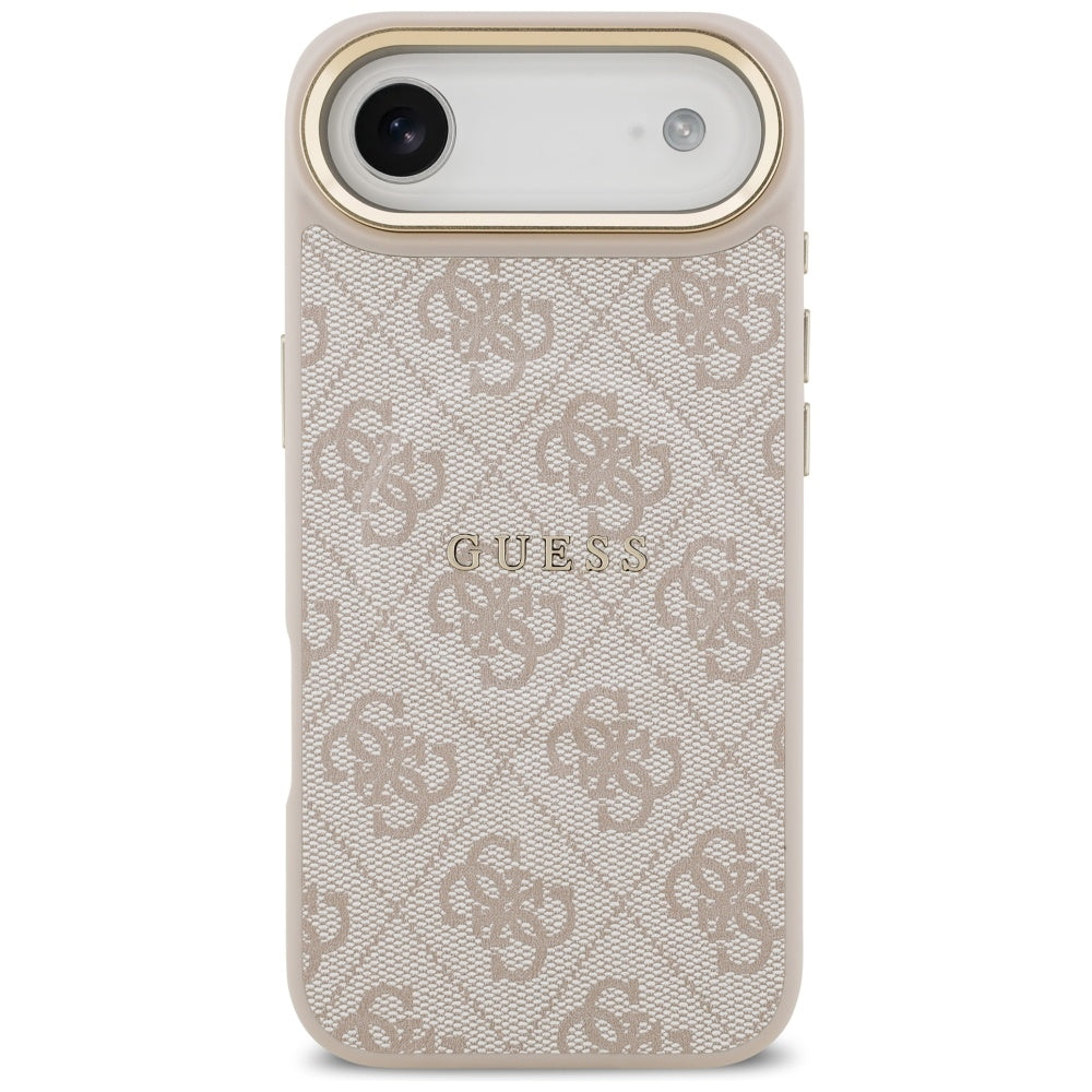 Custodia MagSafe per Apple iPhone 17 Air, Guess, 4G Classic, Rosa