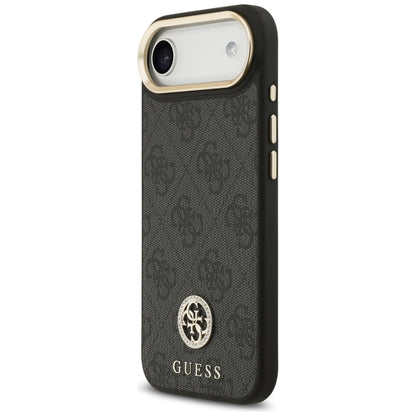 MagSafe Hülle für Apple iPhone 17 Air, Guess, 4G Strass Logo, Schwarz