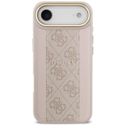 MagSafe Hülle für Apple iPhone 17 Air, Guess, 4G Stripe, Rosa