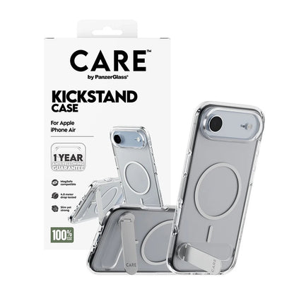 Coque MagSafe pour Apple iPhone 17 Air, PanzerGlass, avec fonction support, Transparente