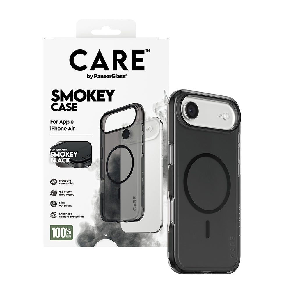 MagSafe Hülle für Apple iPhone 17 Air, PanzerGlass, Urban Explorer Care, Schwarz