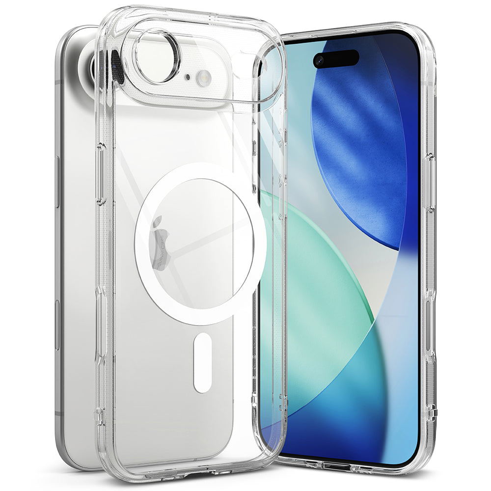 MagSafe Hülle für Apple iPhone 17 Air, Ringke, Fusion, Transparent