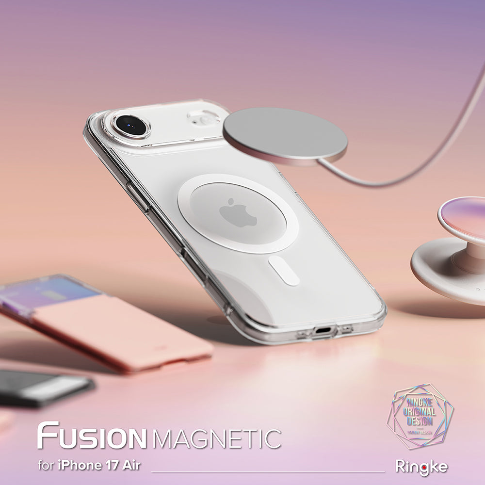 MagSafe Hülle für Apple iPhone 17 Air, Ringke, Fusion, Transparent