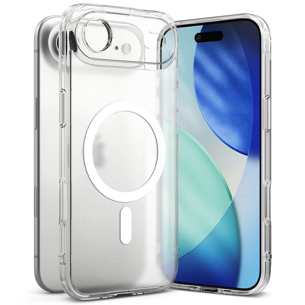 Coque MagSafe pour Apple iPhone 17 Air, Ringke, Fusion, Transparent Mat