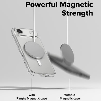 Coque MagSafe pour Apple iPhone 17 Air, Ringke, Fusion, Transparent Mat