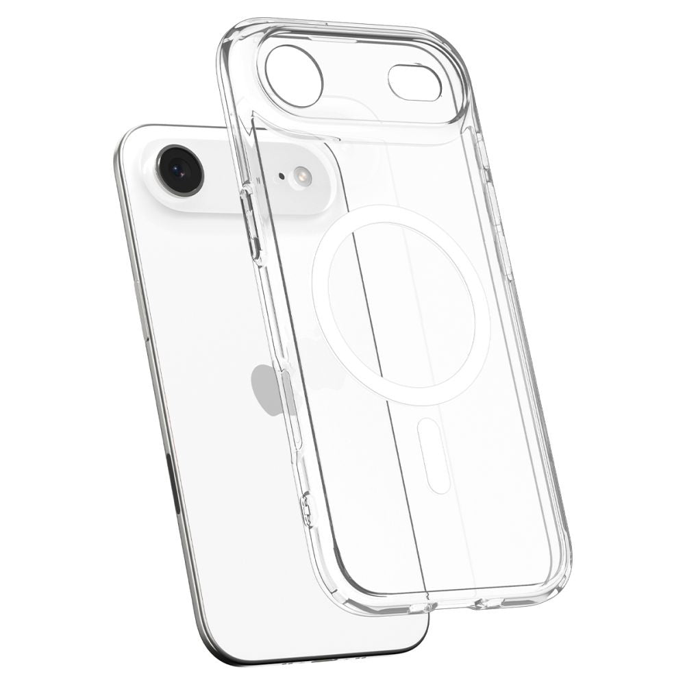 Custodia MagSafe per Apple iPhone 17 Air, Spigen, Ultra Hybrid, Bianca