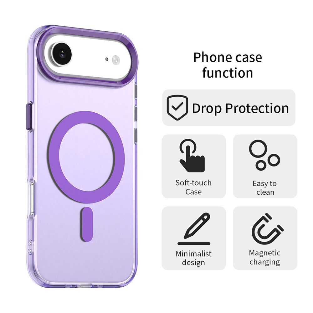 MagSafe Hülle für Apple iPhone 17 Air, Techsuit, CandyCase, Lila