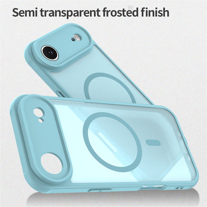 Housse MagSafe pour Apple iPhone 17 Air, Techsuit, HaloFrost II, Vert Clair