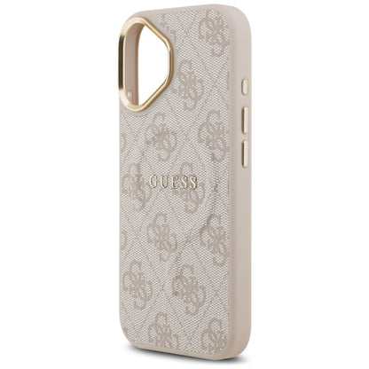 Étui MagSafe pour Apple iPhone 17, Guess, 4G Classic, Rose