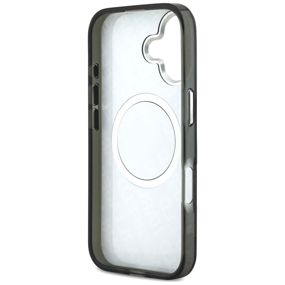 Étui MagSafe pour Apple iPhone 17, Karl Lagerfeld, IML Choupette's Head, Noir