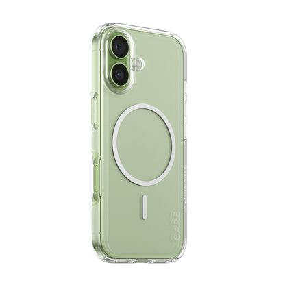 Coque MagSafe pour Apple iPhone 17, PanzerGlass, Care Urban Explorer, Transparente Blanche