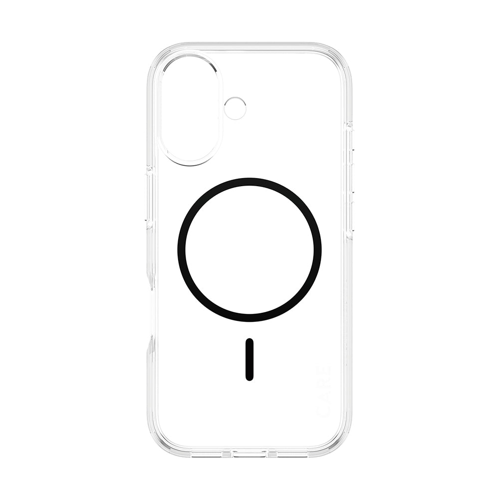 Custodia MagSafe per Apple iPhone 17, PanzerGlass, Care Urban Explorer, Trasparente Nera