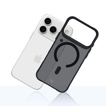 Étui MagSafe pour Apple iPhone 17 Pro, 3MK, Smoke MagCase, Noir