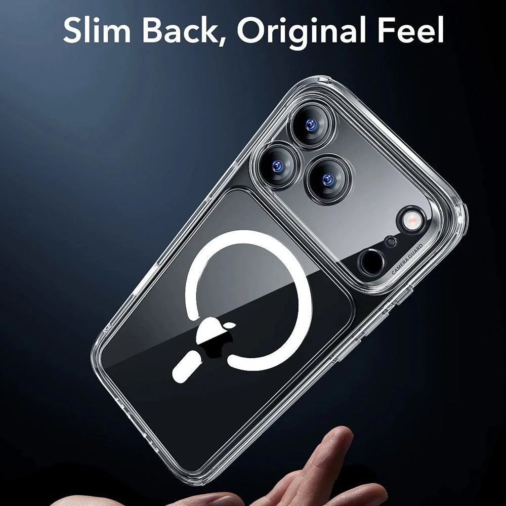Coque MagSafe pour Apple iPhone 17 Pro, ESR, Classic Hybrid, Transparente