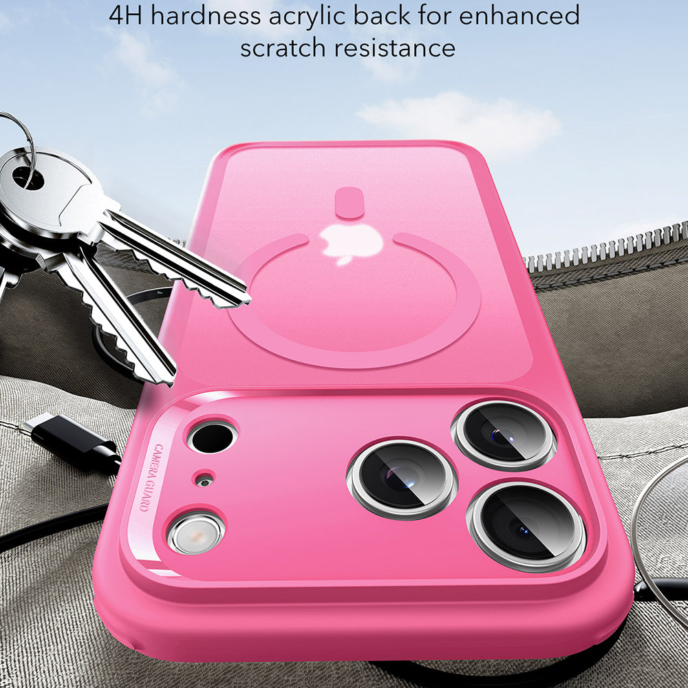 MagSafe Hülle für Apple iPhone 17 Pro Max, ESR, Classic Hybrid, Satinrosa