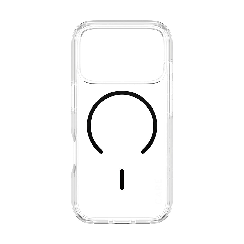 Custodia MagSafe per Apple iPhone 17 Pro Max, PanzerGlass, Care Urban Explorer, Trasparente Nera