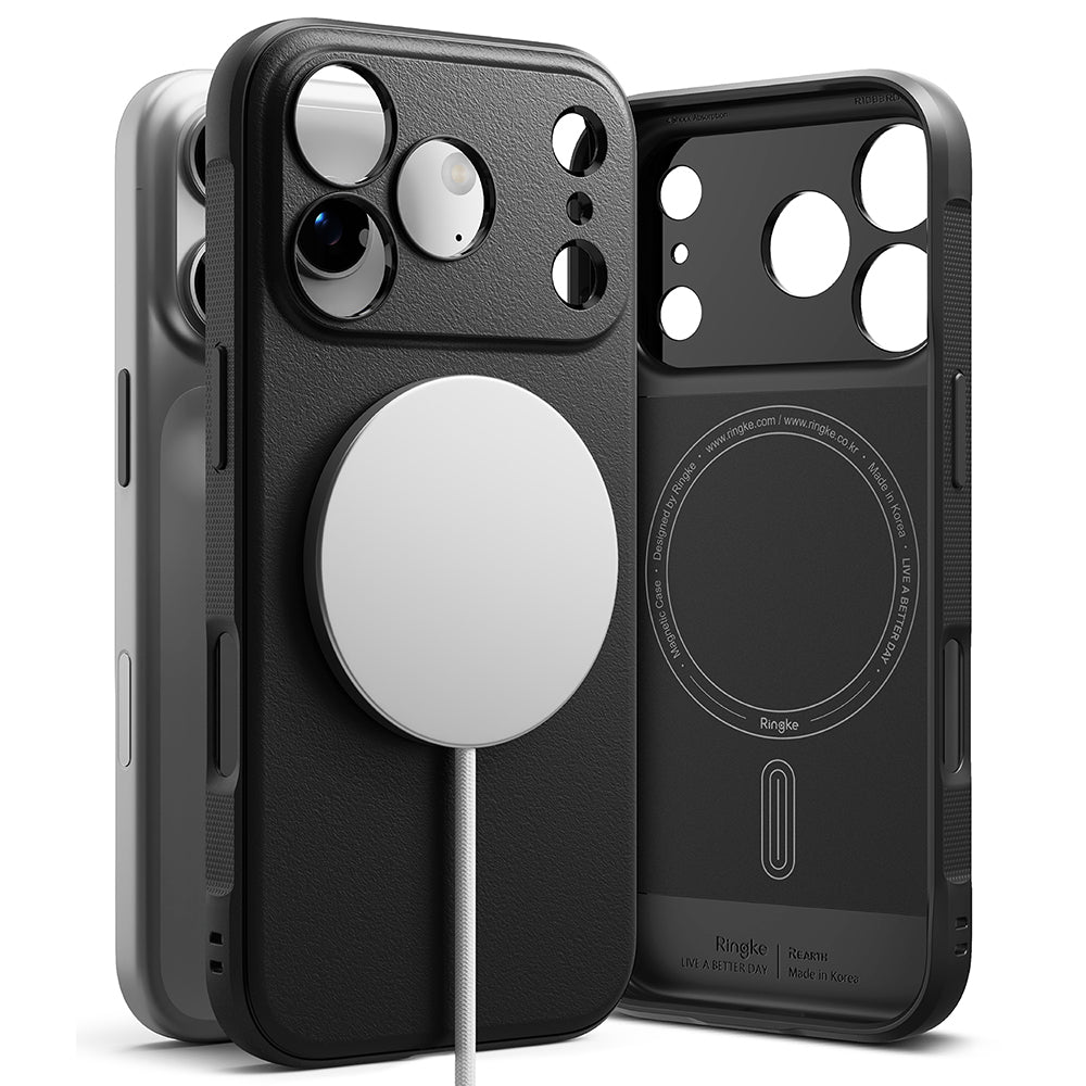 Custodia MagSafe per Apple iPhone 17 Pro Max, Ringke, Onyx, Nera