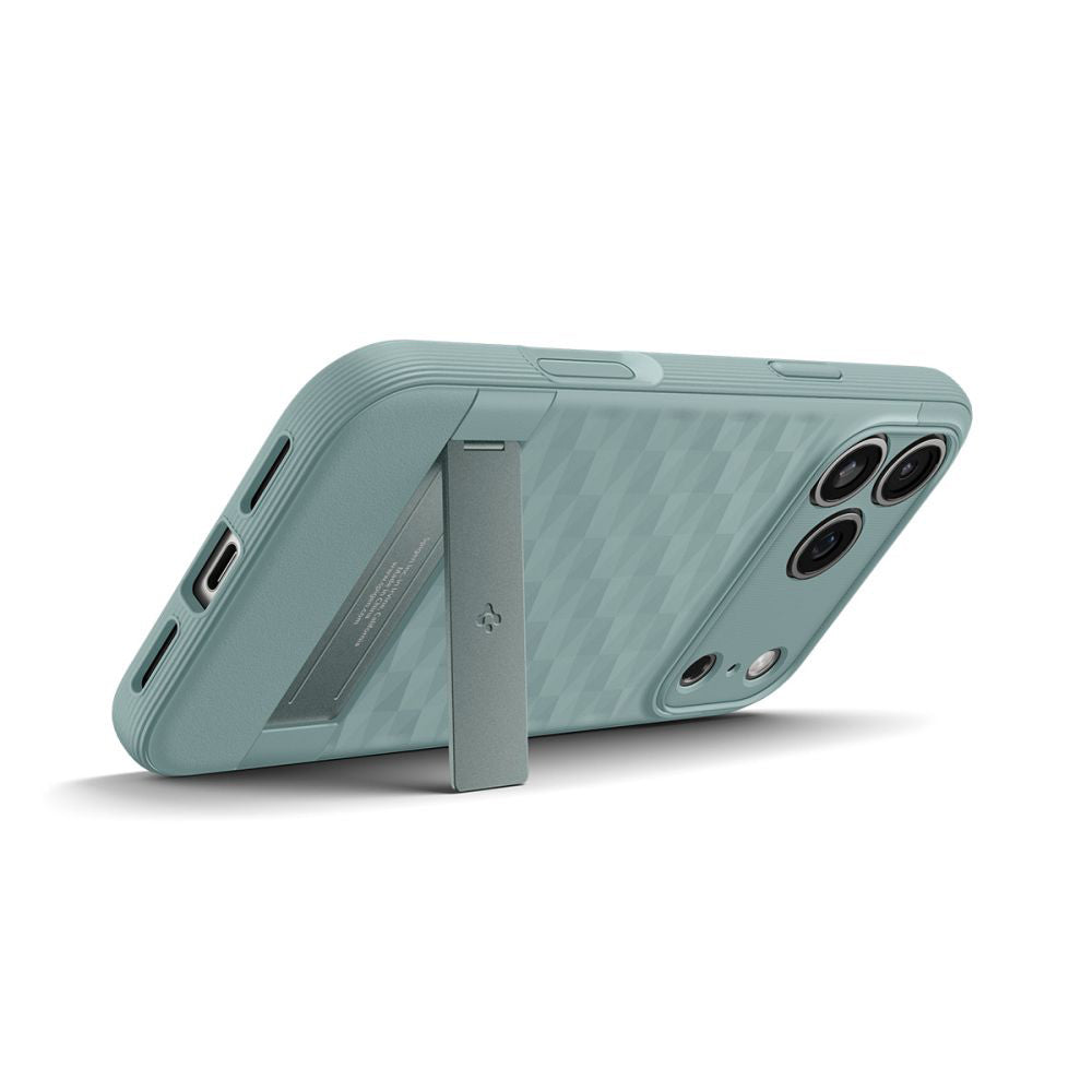 Custodia MagSafe per Apple iPhone 17 Pro Max, Spigen, Caseology Parallax S, Verde