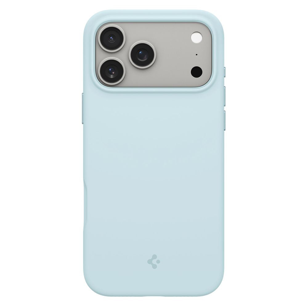 Coque MagSafe pour Apple iPhone 17 Pro Max, Spigen, Silicone Fit, Bleu
