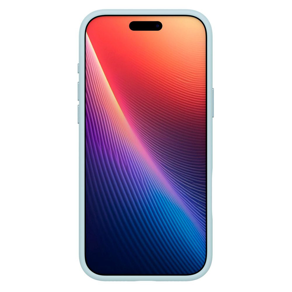 Coque MagSafe pour Apple iPhone 17 Pro Max, Spigen, Silicone Fit, Bleu