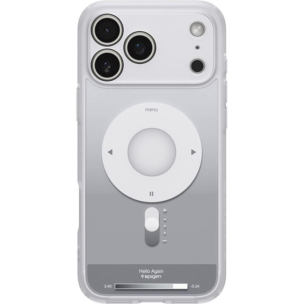 Coque MagSafe pour Apple iPhone 17 Pro Max, Spigen, Ultra Hybrid Classic, Argentée