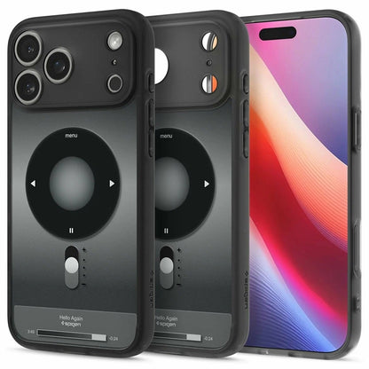 Custodia MagSafe per Apple iPhone 17 Pro Max, Spigen, Ultra Hybrid Classic, Nera